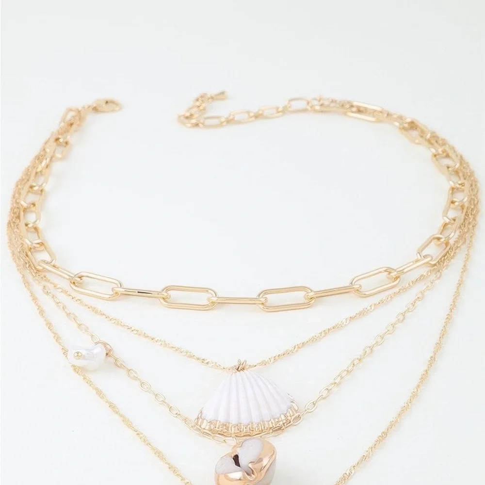 Under The Sea Charms Chain Necklace - Picture 3 of 4